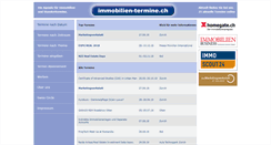 Desktop Screenshot of immobilien-termine.ch